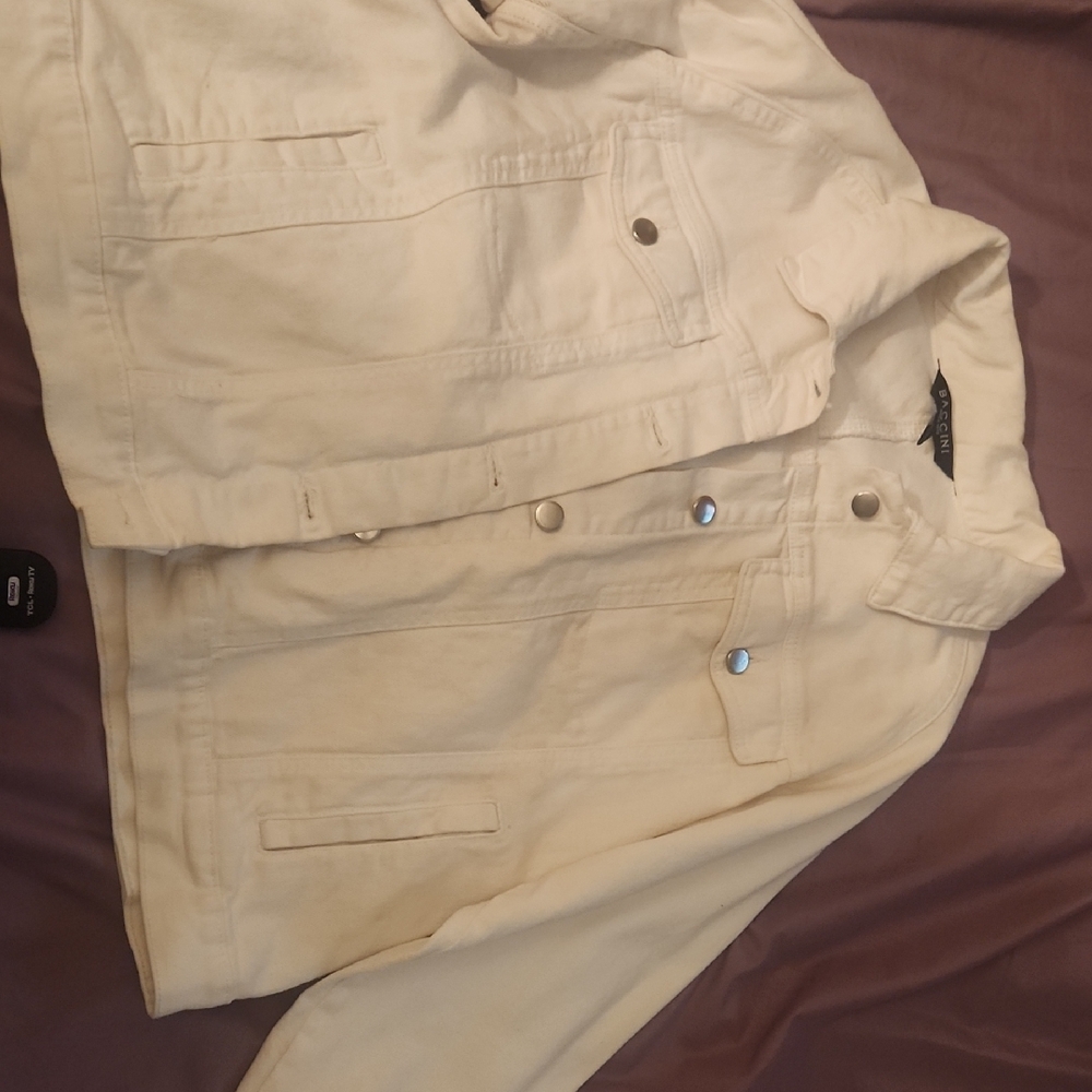 UNISEX Off White Jacket